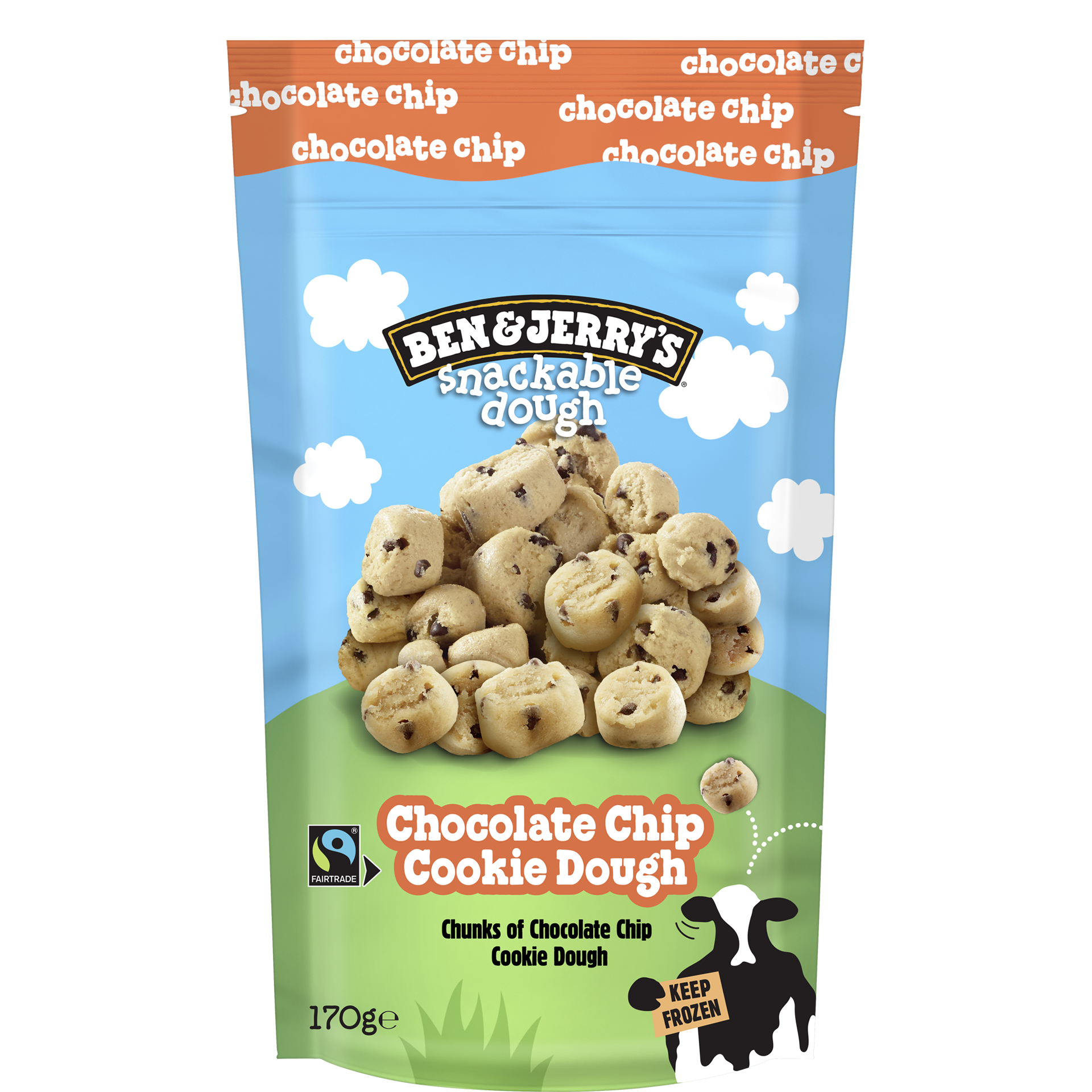 Chocolate Chip Cookie Dough Chunks Cookie Dough Chunks bag