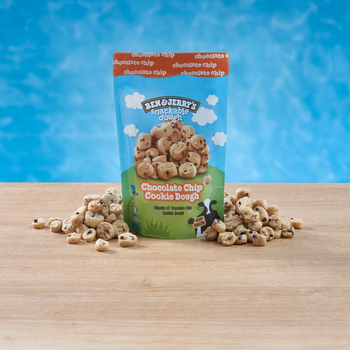 Chocolate Chip Cookie Dough Chunks - Bag 3 / 4