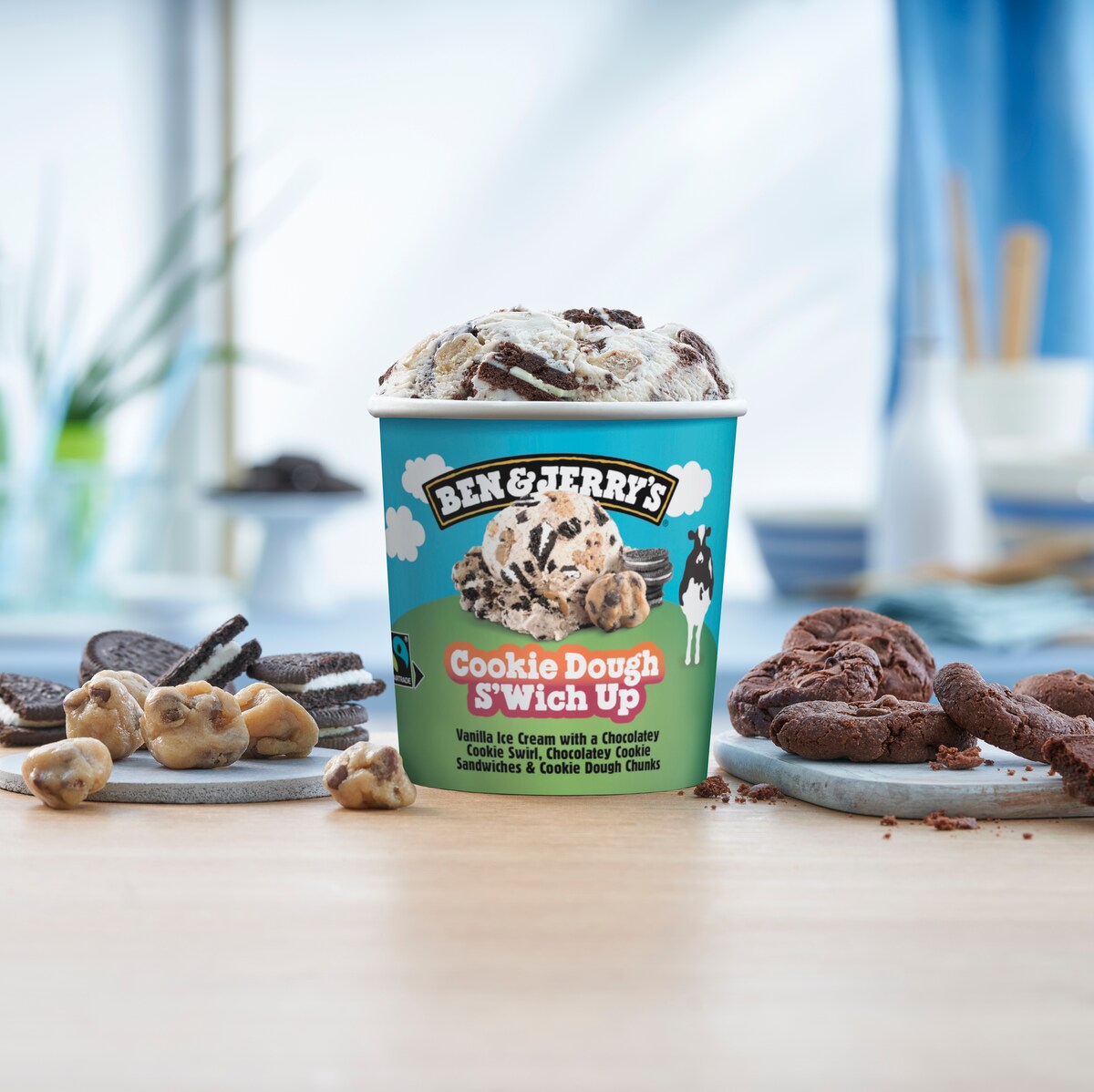 Cookie Dough S'wich Up Glace - Pint 3 / 4