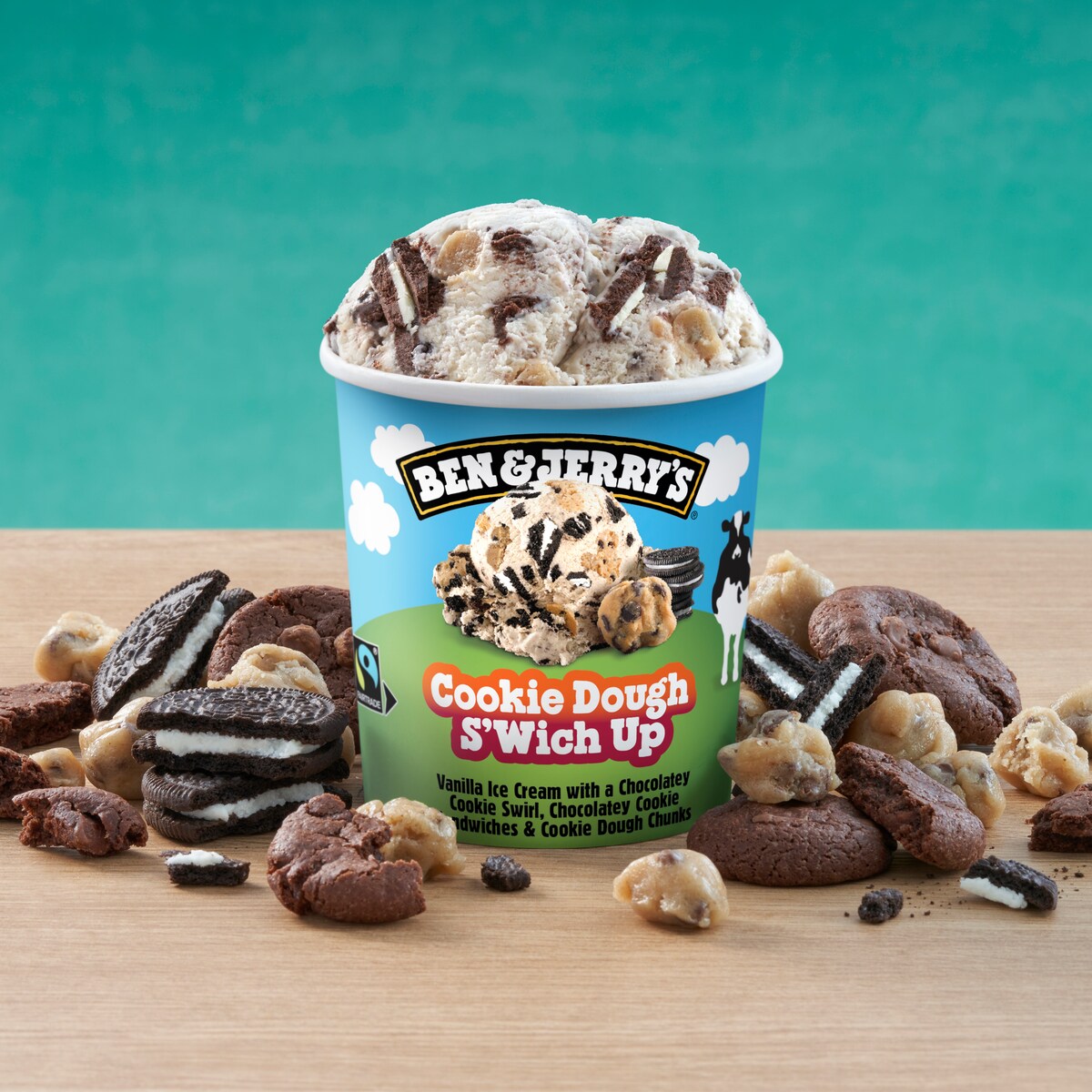 Cookie Dough S'wich Up Glace - Pint 2 / 4
