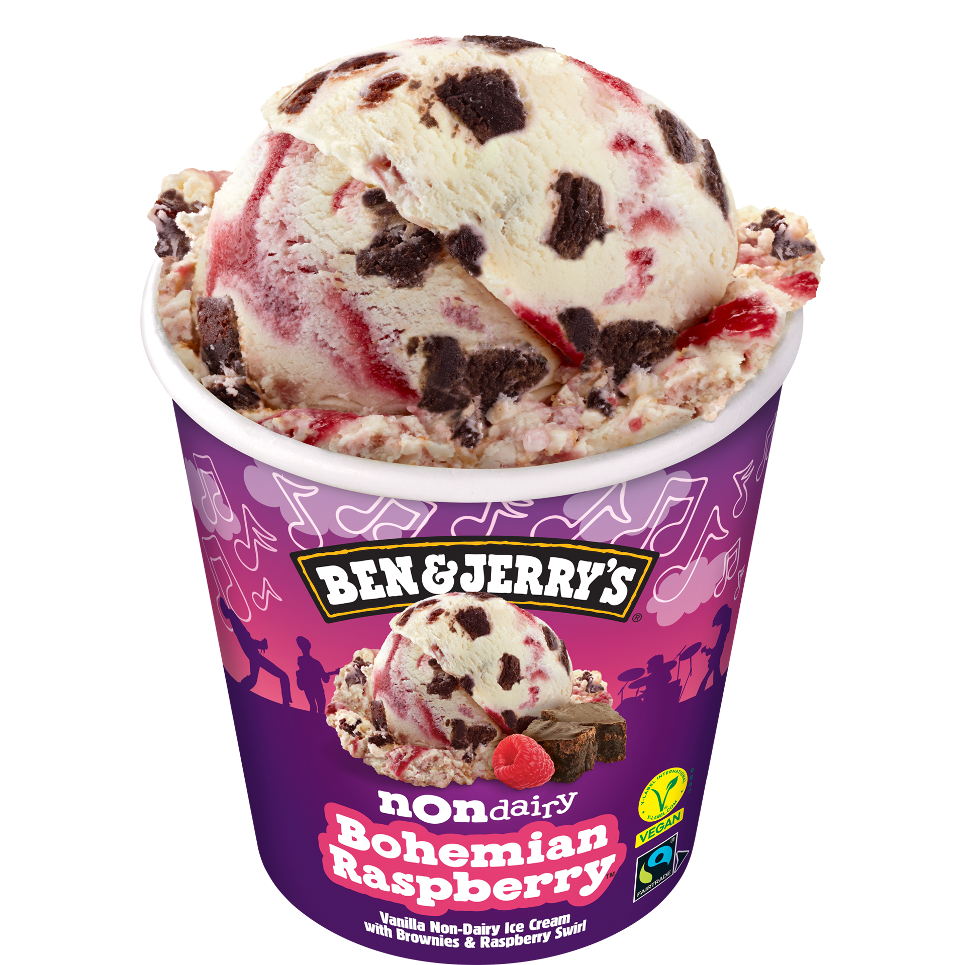 Bohemian Raspberry Non-Dairy Oat Pints