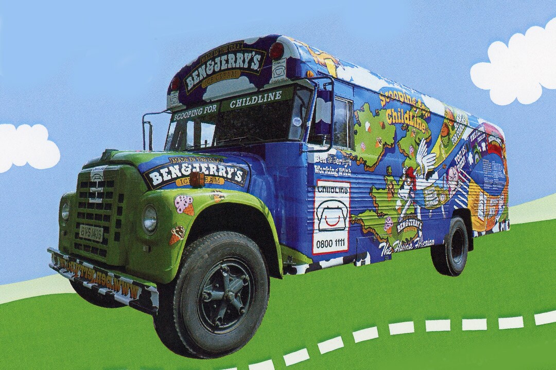 Der Flying Friesian, ein rasanter Retro-Tourbus