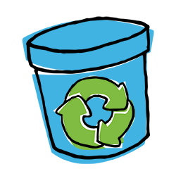 Recyclable Packaging icon