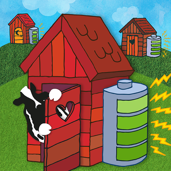 Produktiver Abfall – Symbol