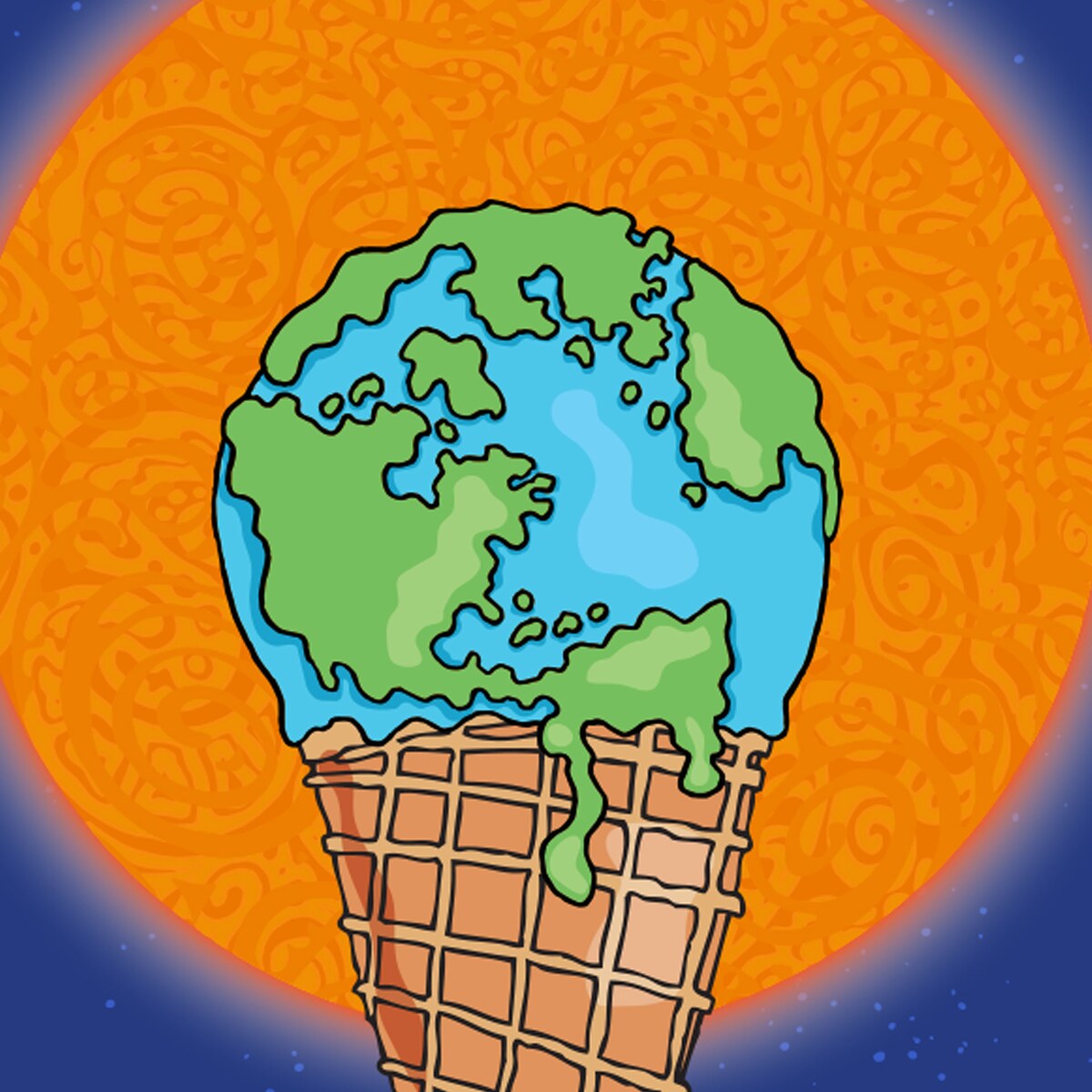 Klimagerechtigkeit-Symbol